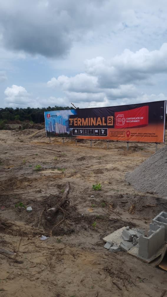 Vision+Reality Meets here....Terminal 1.0 Aiyetoro Ibeju Lekki Opposite the New Lekki Int'l Airport