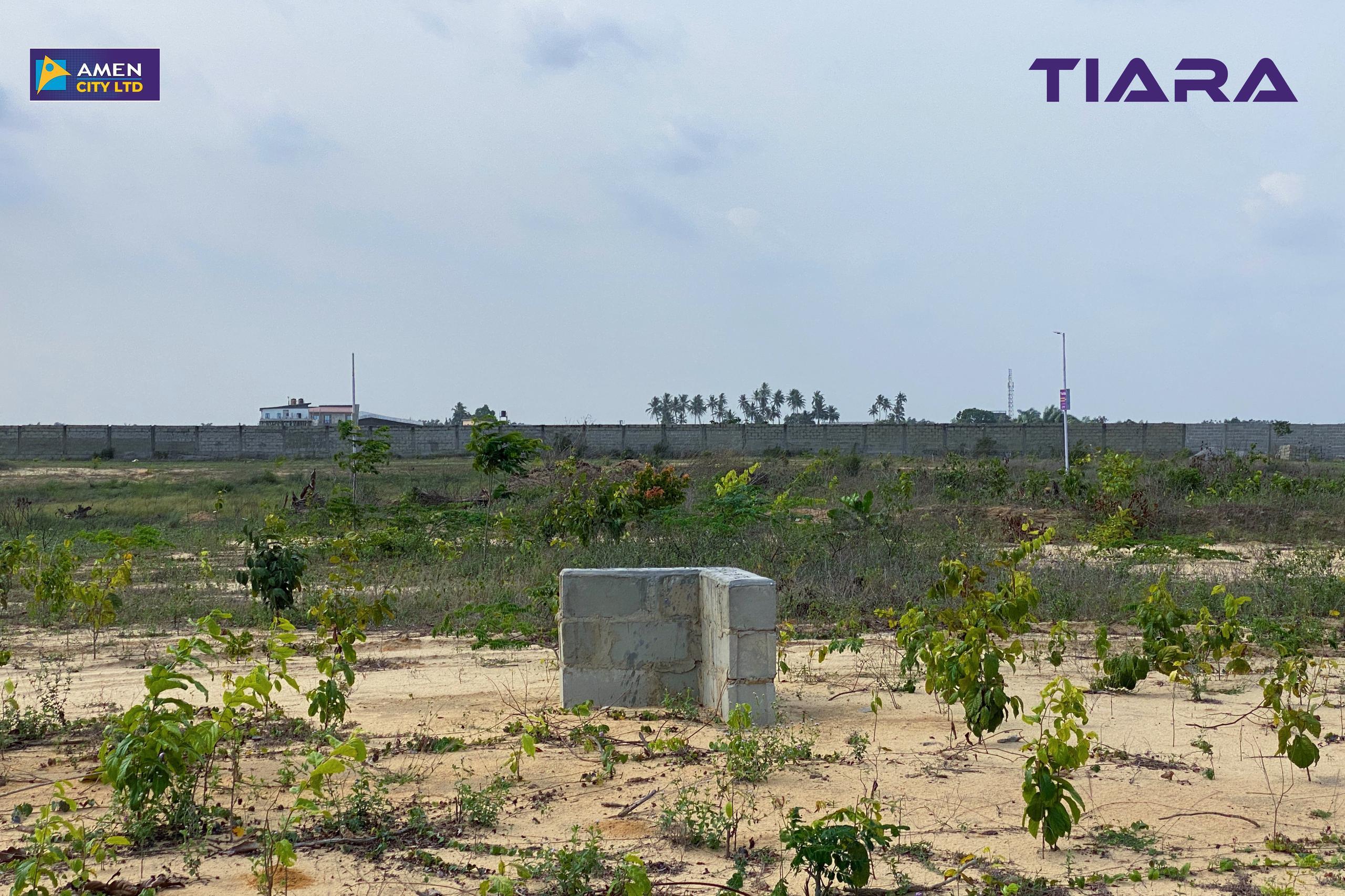 Prime land along the Lekki International Airport Road