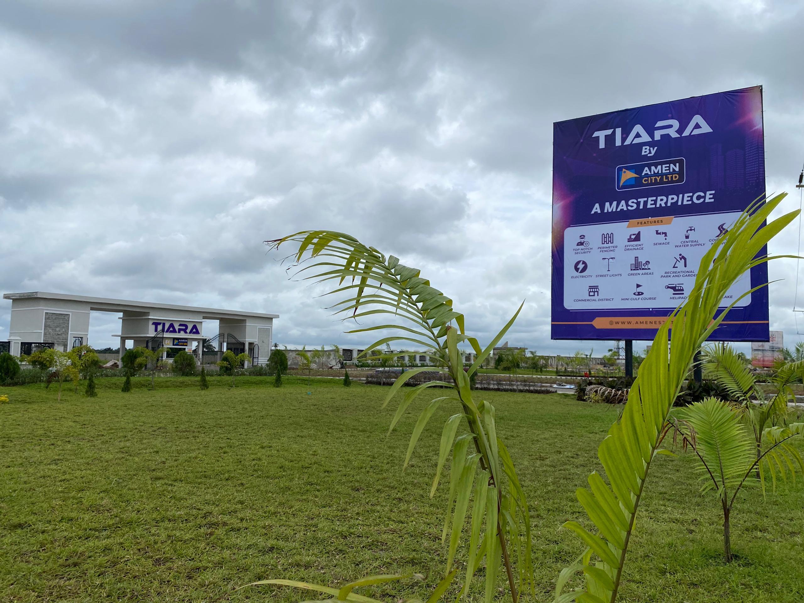 Prime land along the Lekki International Airport Road