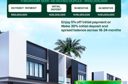 Strategically positioned Terraces in Abuja