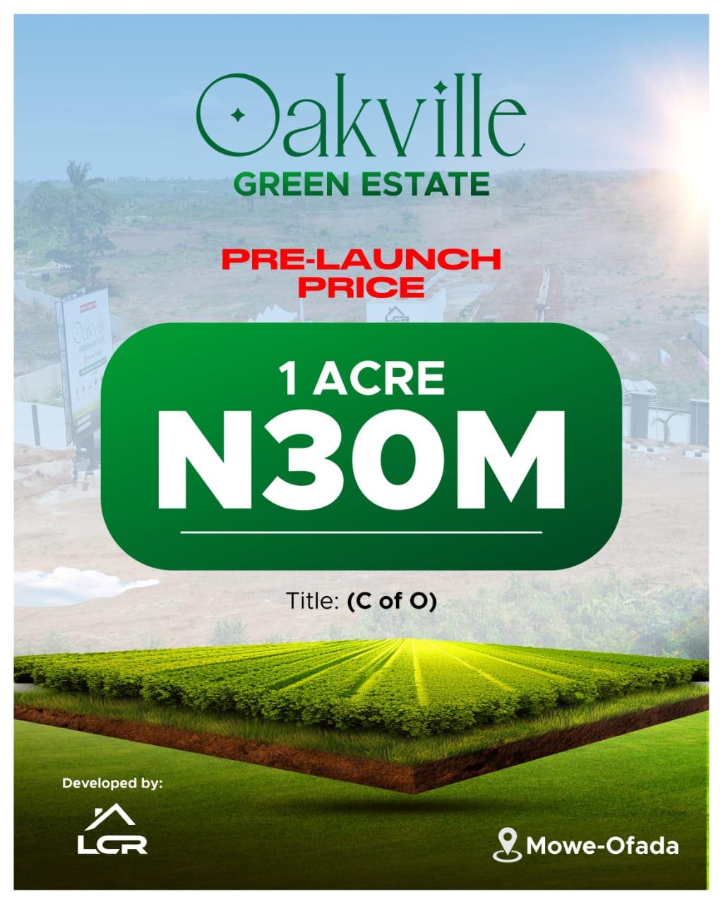 Pinnacle of Luxury Living in Oak Ville Green Estate Mowe Ofada