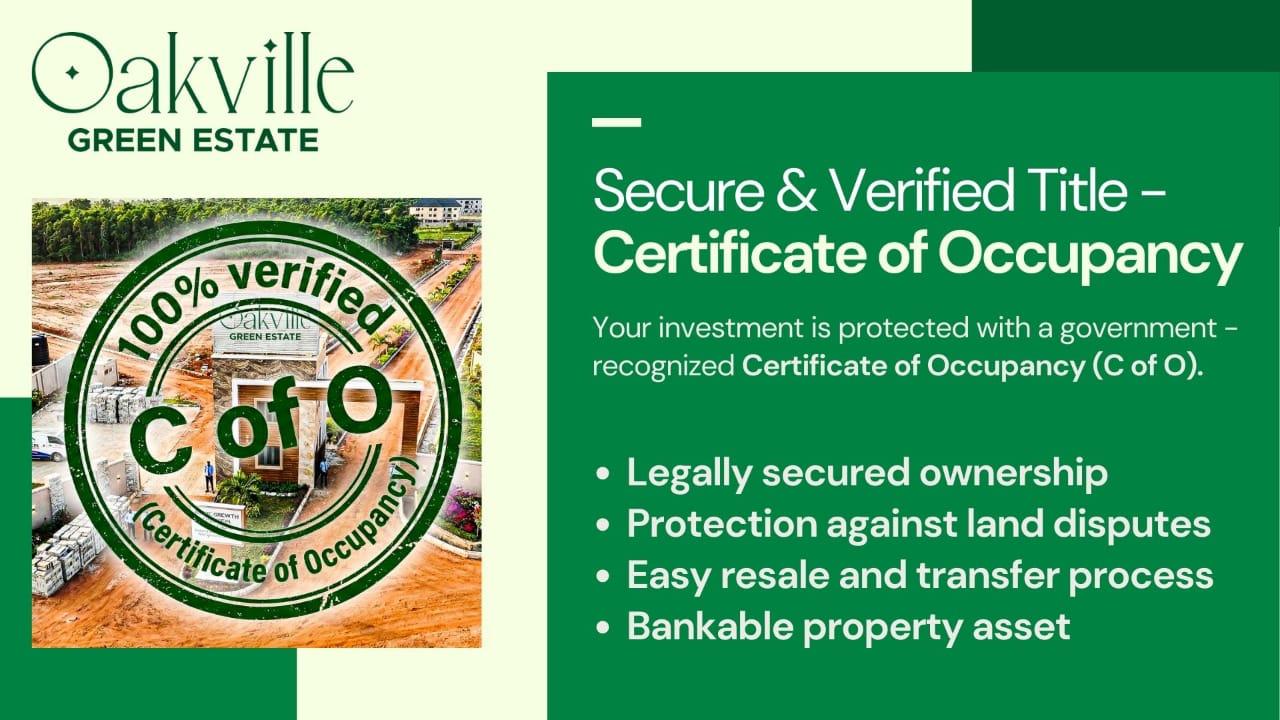 Pinnacle of Luxury Living in Oak Ville Green Estate Mowe Ofada
